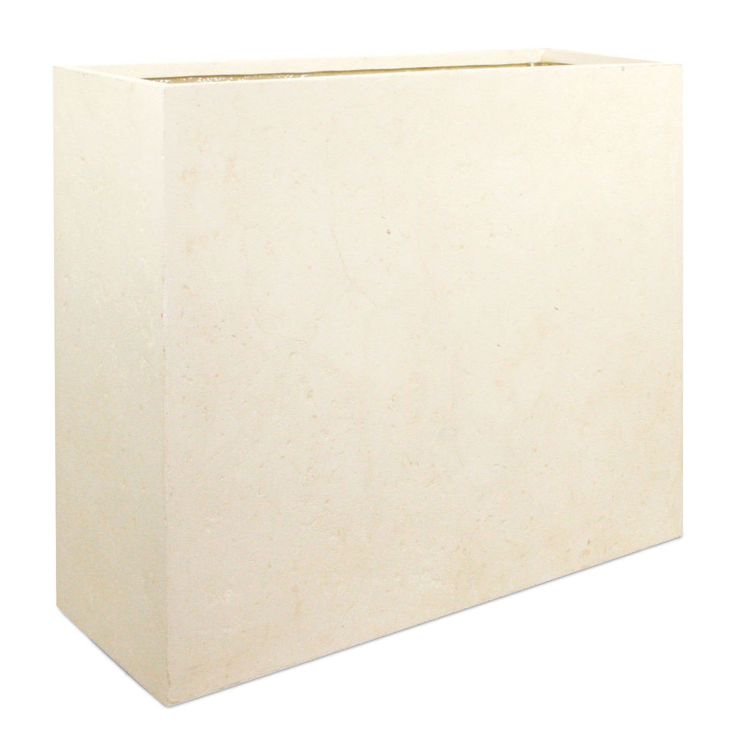 Polystone Divide Raumteiler, 100 x 35 x 80 cm, crème