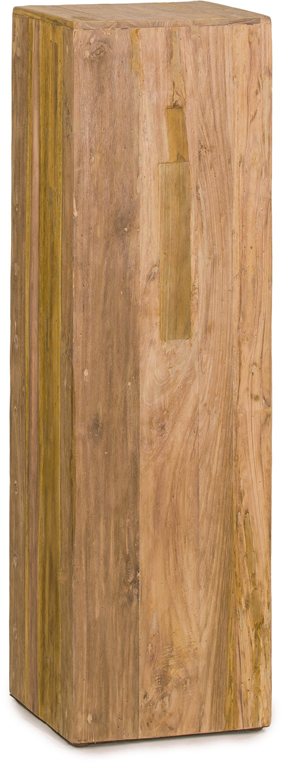Teak Säule, 30x30/100 cm, recycled Teak