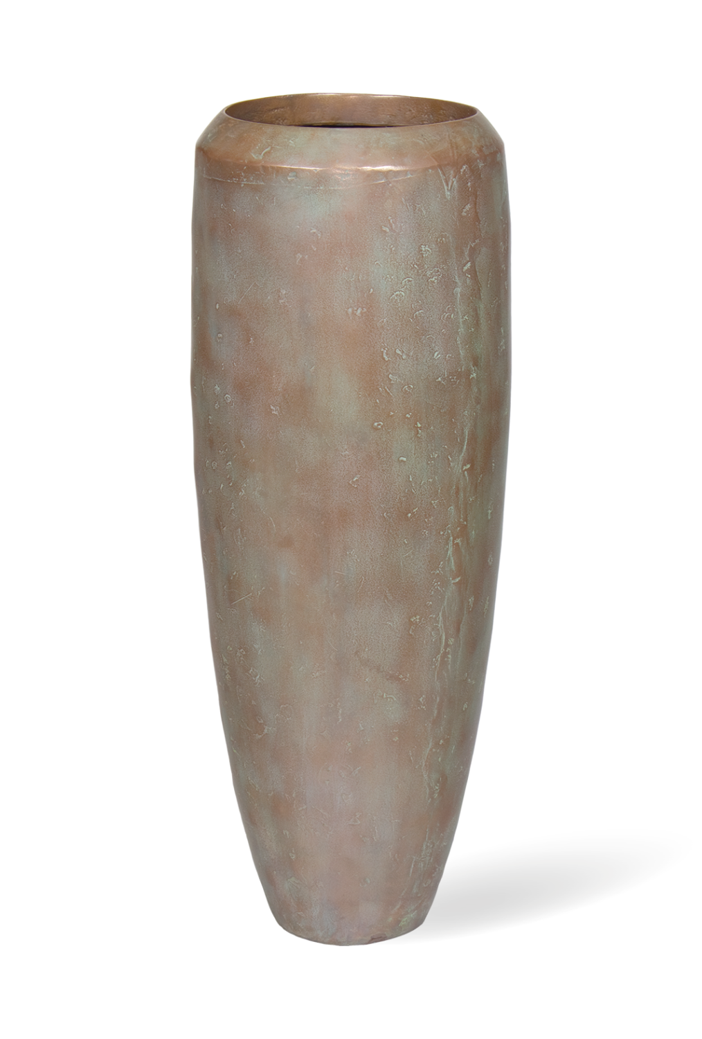Loft Pflanzgefäß, Ø 30 cm, Höhe 80 cm, verdigris bronze