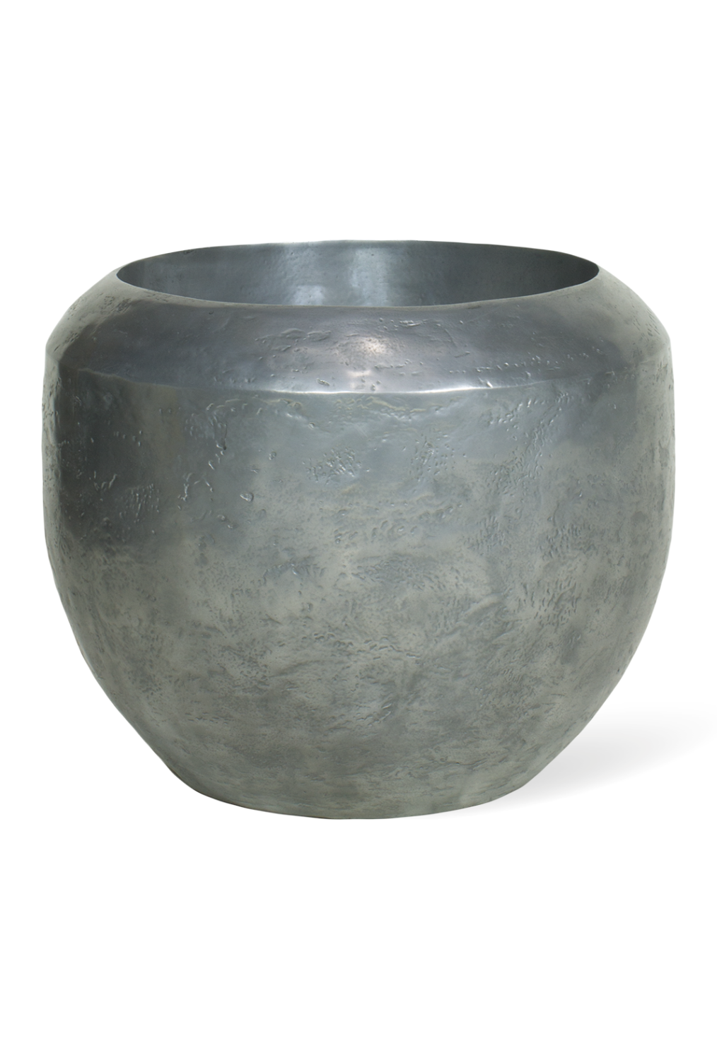 Loft Bodengefäß, Ø 50 cm, Höhe 40 cm, Aluminium