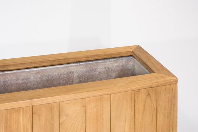 Kayu Fiberglas-Pflanzeinsatz, 88x23/35 cm