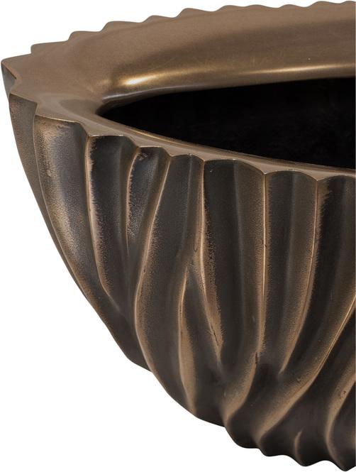 River Tischgefäß, 75x25/25 cm, antik-bronze (vorher Artikel 27948)