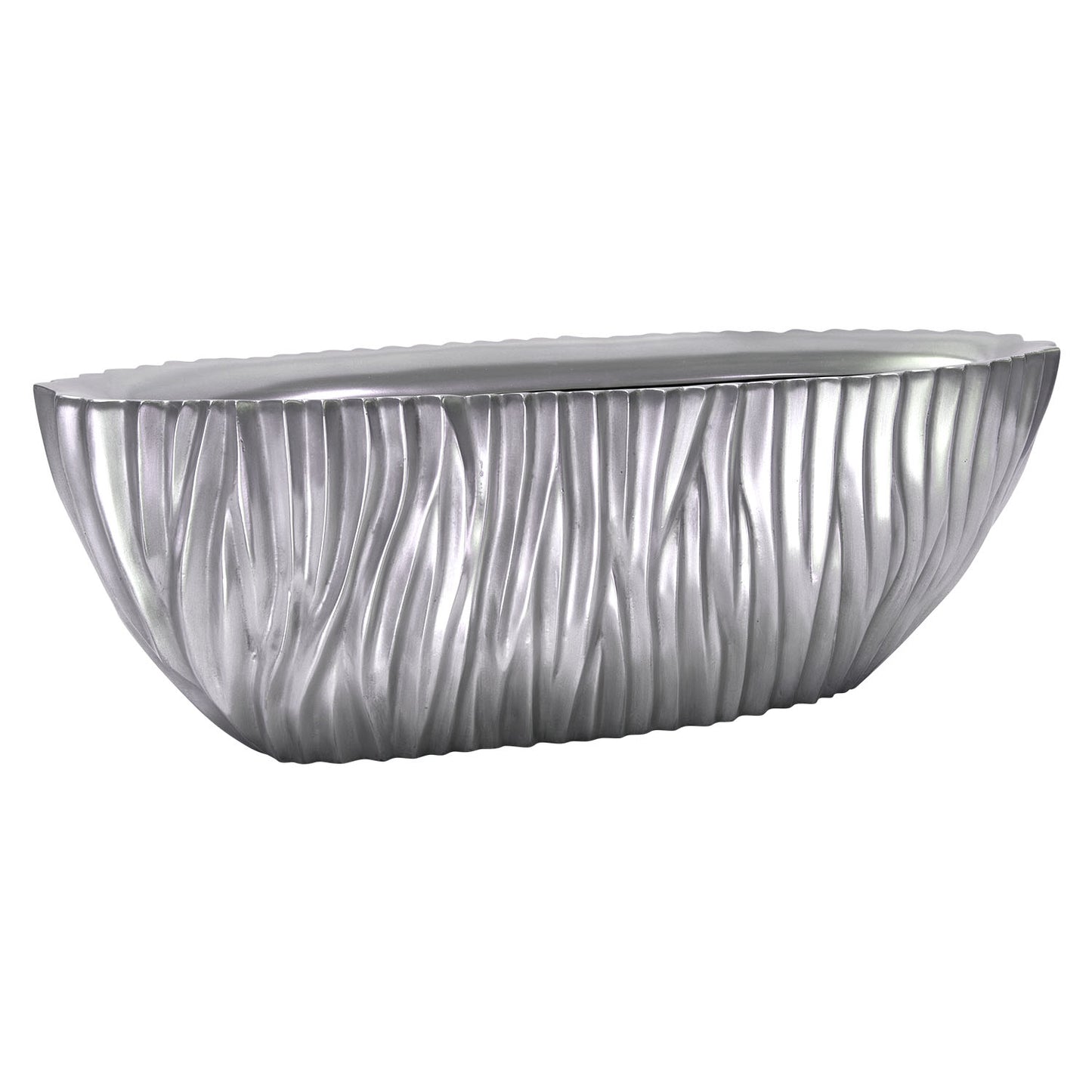 River Tischgefäß, 75x25/25 cm, Aluminium (vorher Artikel 27949)