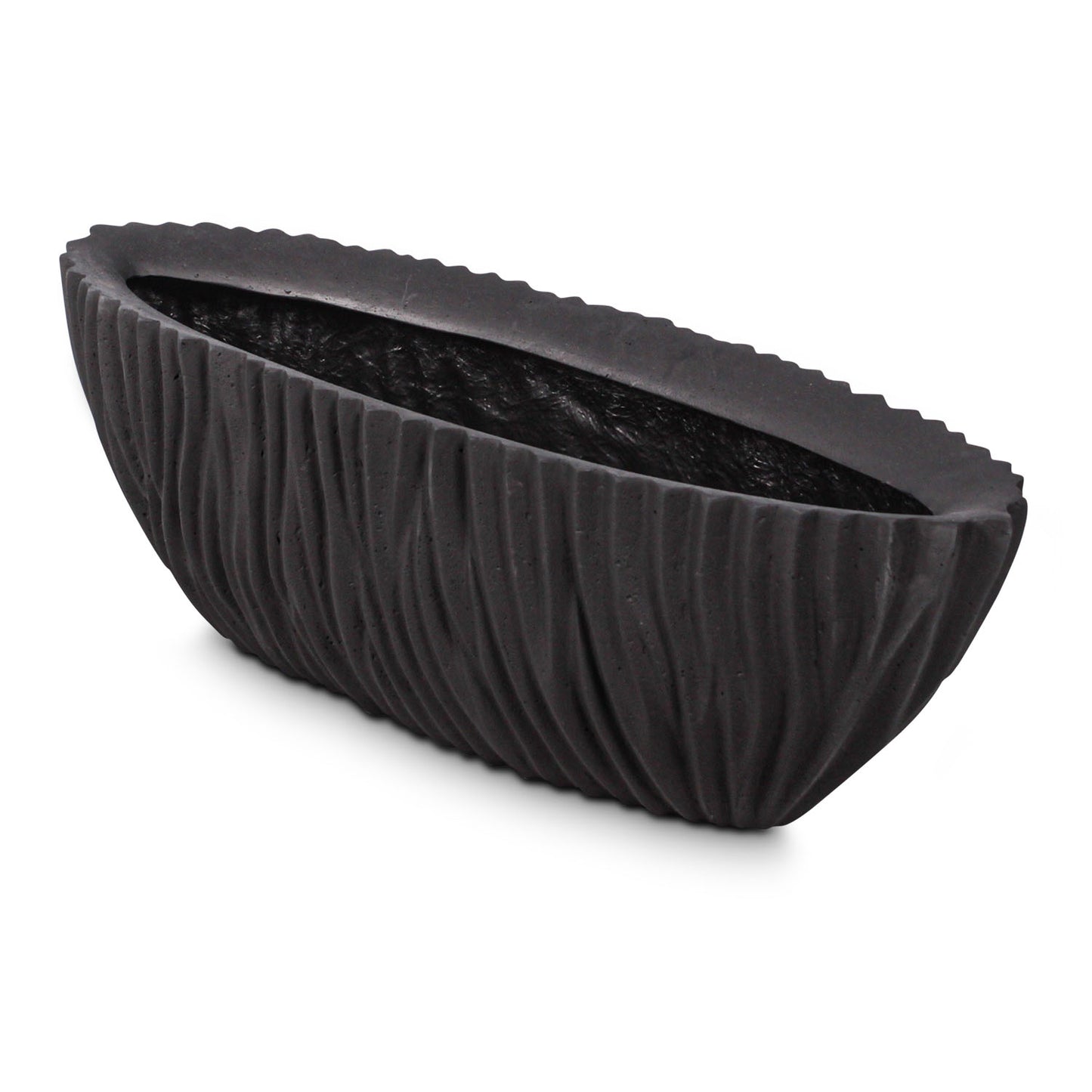 River Tischgefäß, 75x25/25 cm, schwarz (vorher Artikel 27950)