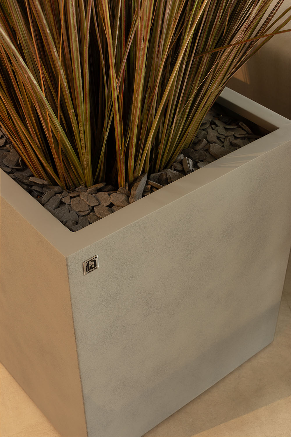 Division Lite Pflanzwürfel, 30 x 30 x 34 cm, concrete steingrau