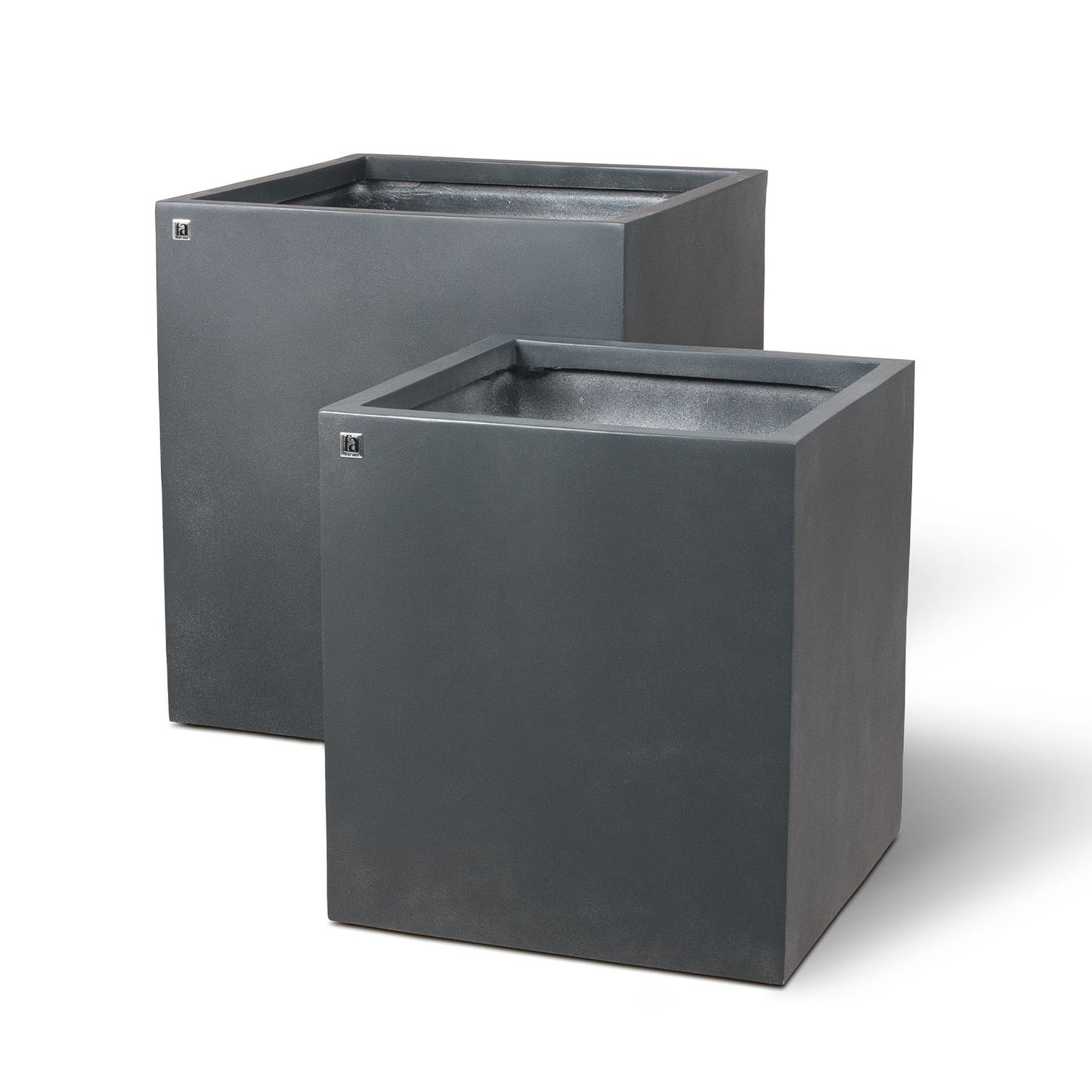 Division Lite Pflanzwürfel, 40 x 40 x 44 cm, concrete anthrazit