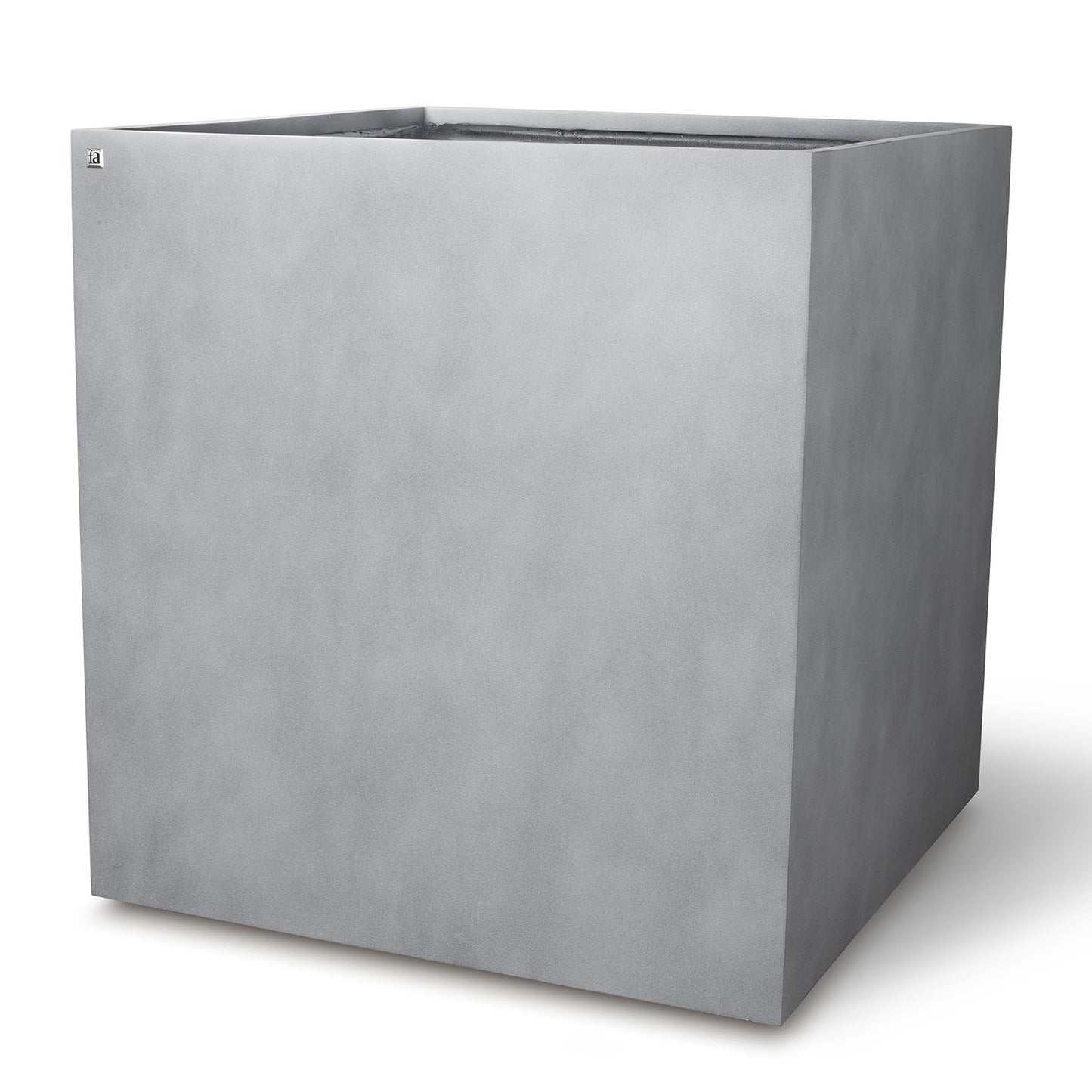 Division Lite Pflanzwürfel mit Rollenaufnahme, 80 x 80 x 84 cm, concrete steingrau