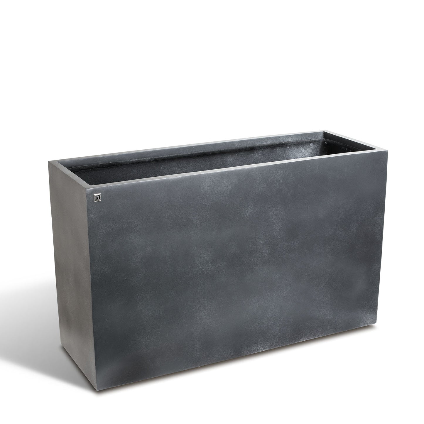 Division Lite Raumteiler mit Rollenaufnahme, 100 x 35 x 60 cm, concrete anthrazit
