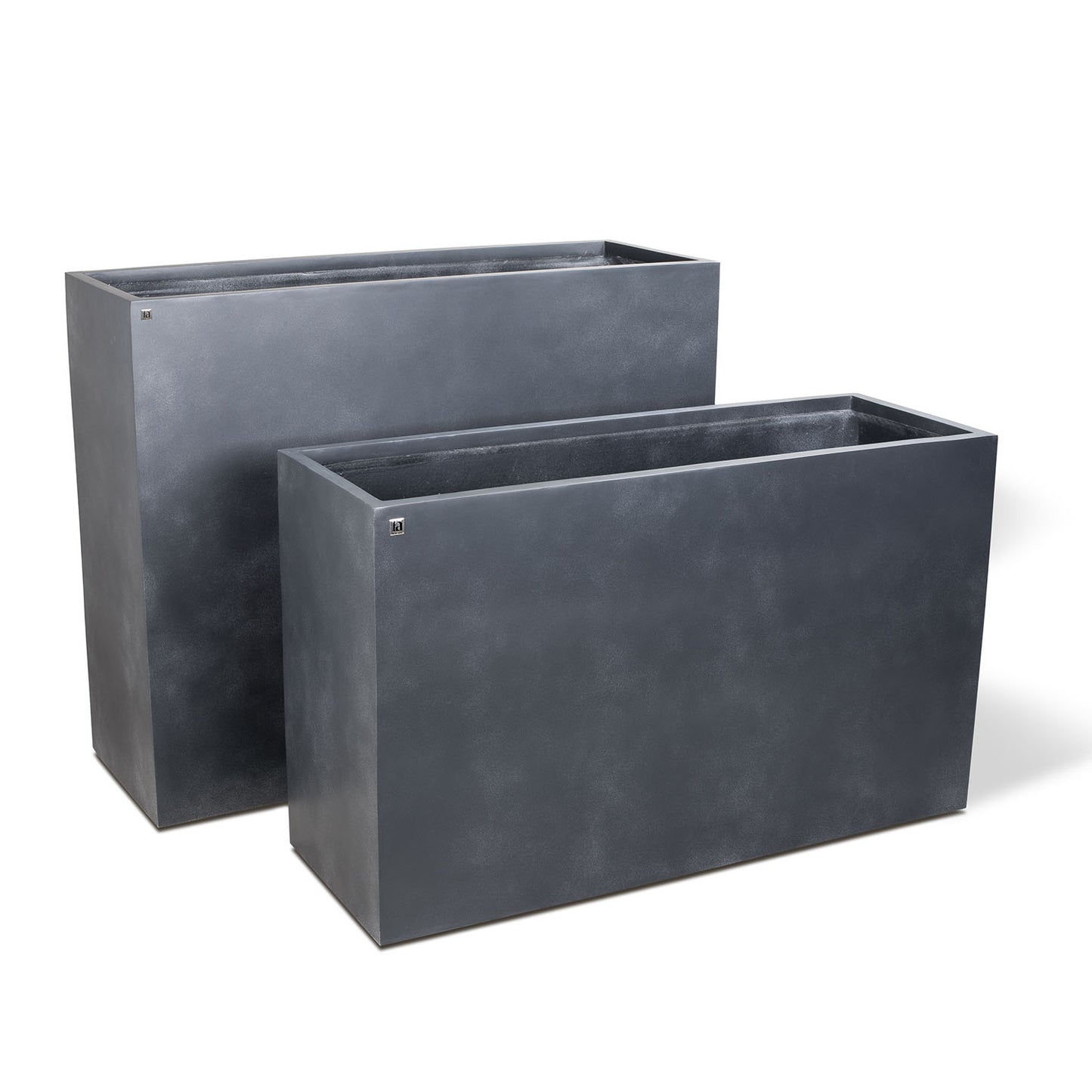 Division Lite Raumteiler mit Rollenaufnahme, 100 x 35 x 60 cm, concrete anthrazit