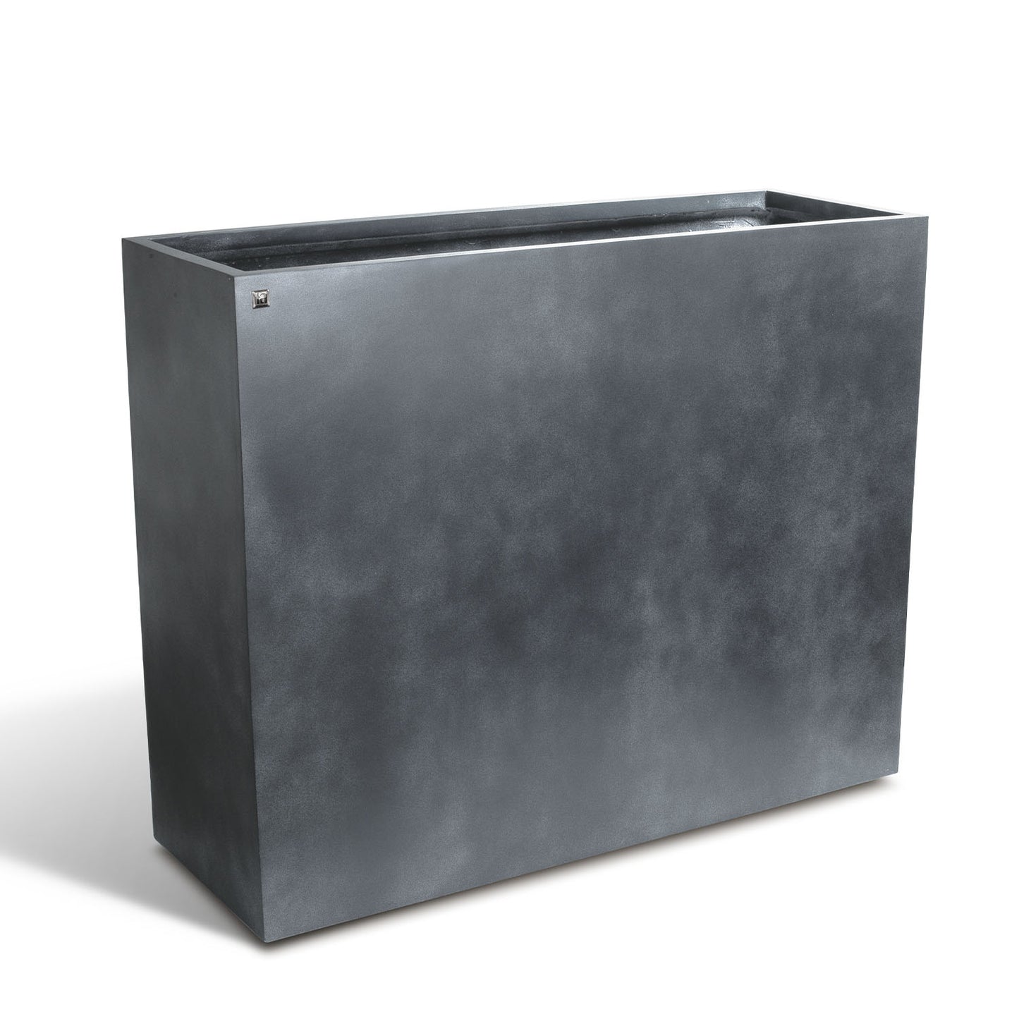 Division Lite Raumteiler mit Rollenaufnahme, 100 x 35 x 80 cm, concrete anthrazit