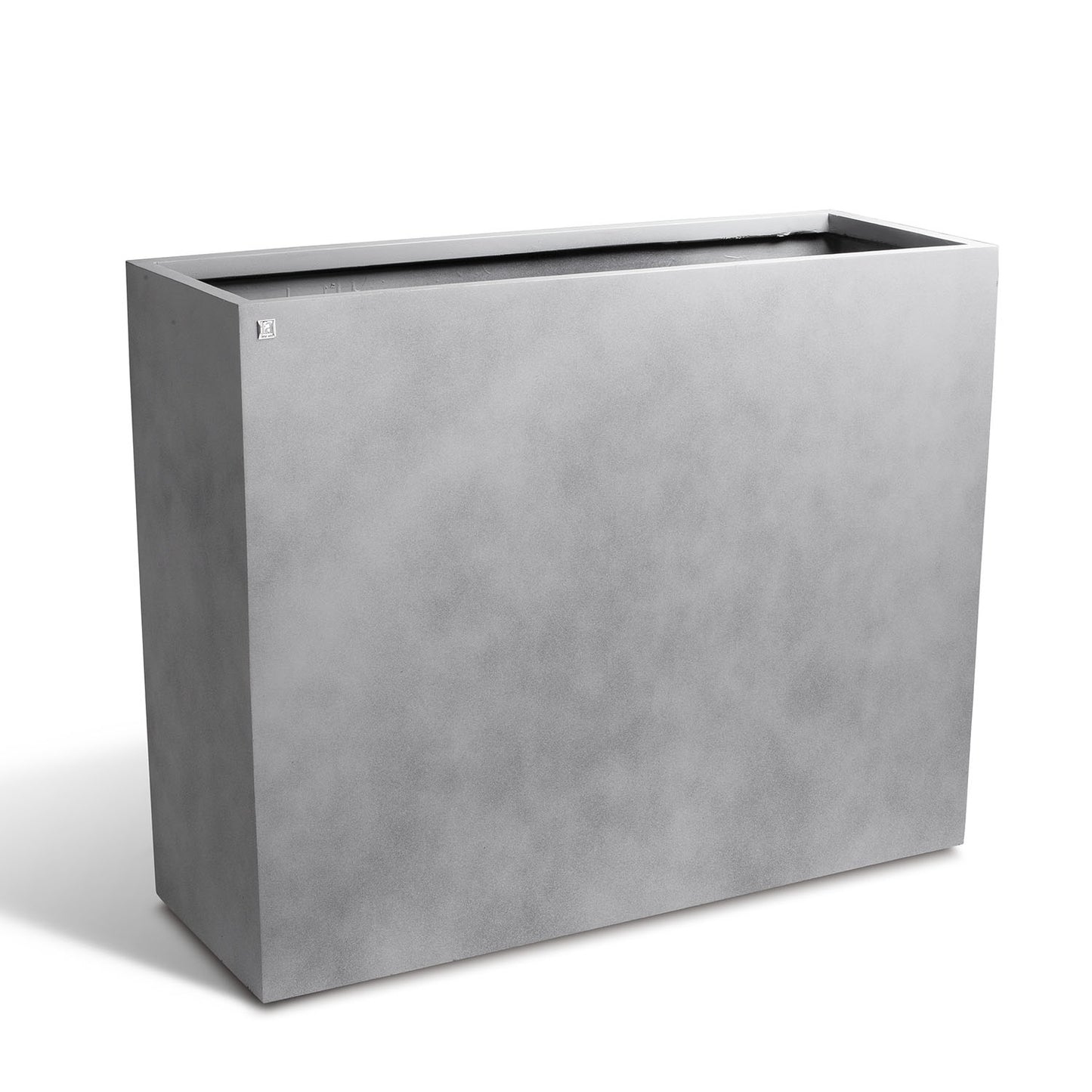 Division Lite Raumteiler mit Rollenaufnahme, 100 x 35 x 80 cm, concrete steingrau