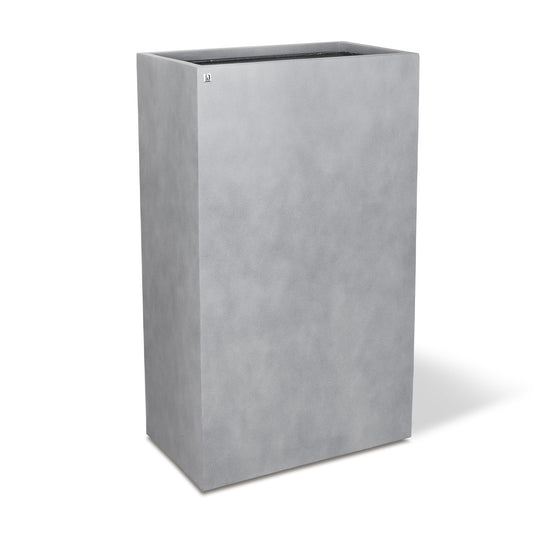 Division Lite Raumteiler mit Rollenaufnahme, 60 x 35 x 100 cm, concrete steingrau