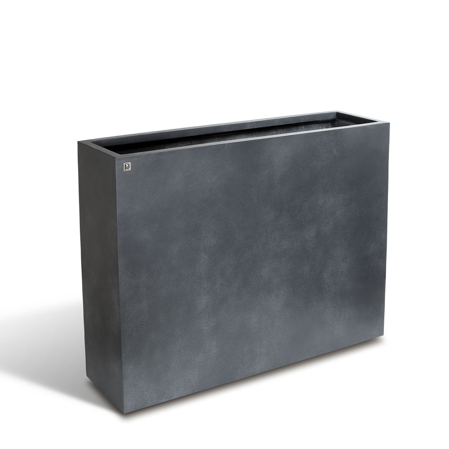Division Lite Raumteiler mit Rollenaufnahme, 90 x 25 x 70 cm, concrete anthrazit