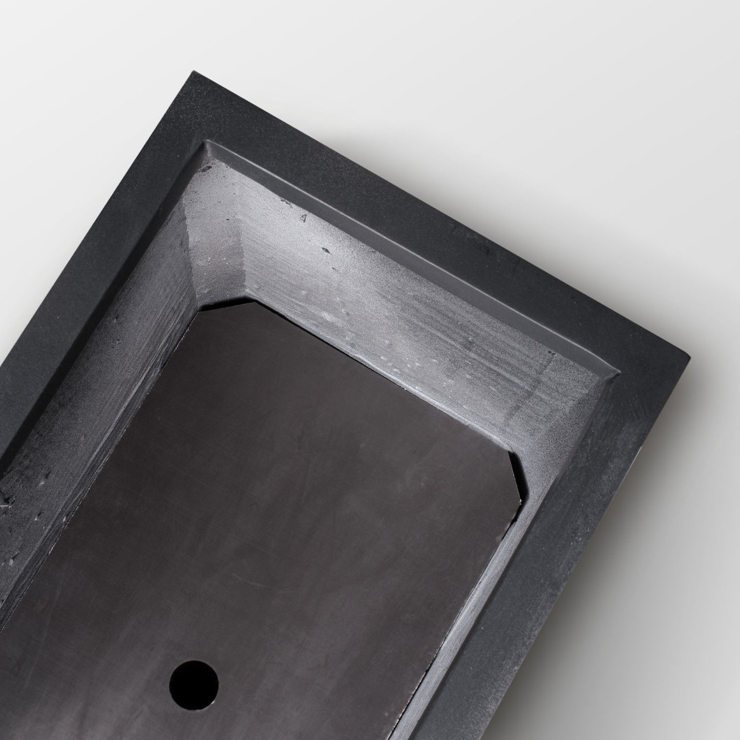 Division Lite Raumteiler mit Rollenaufnahme, 90 x 25 x 70 cm, concrete anthrazit