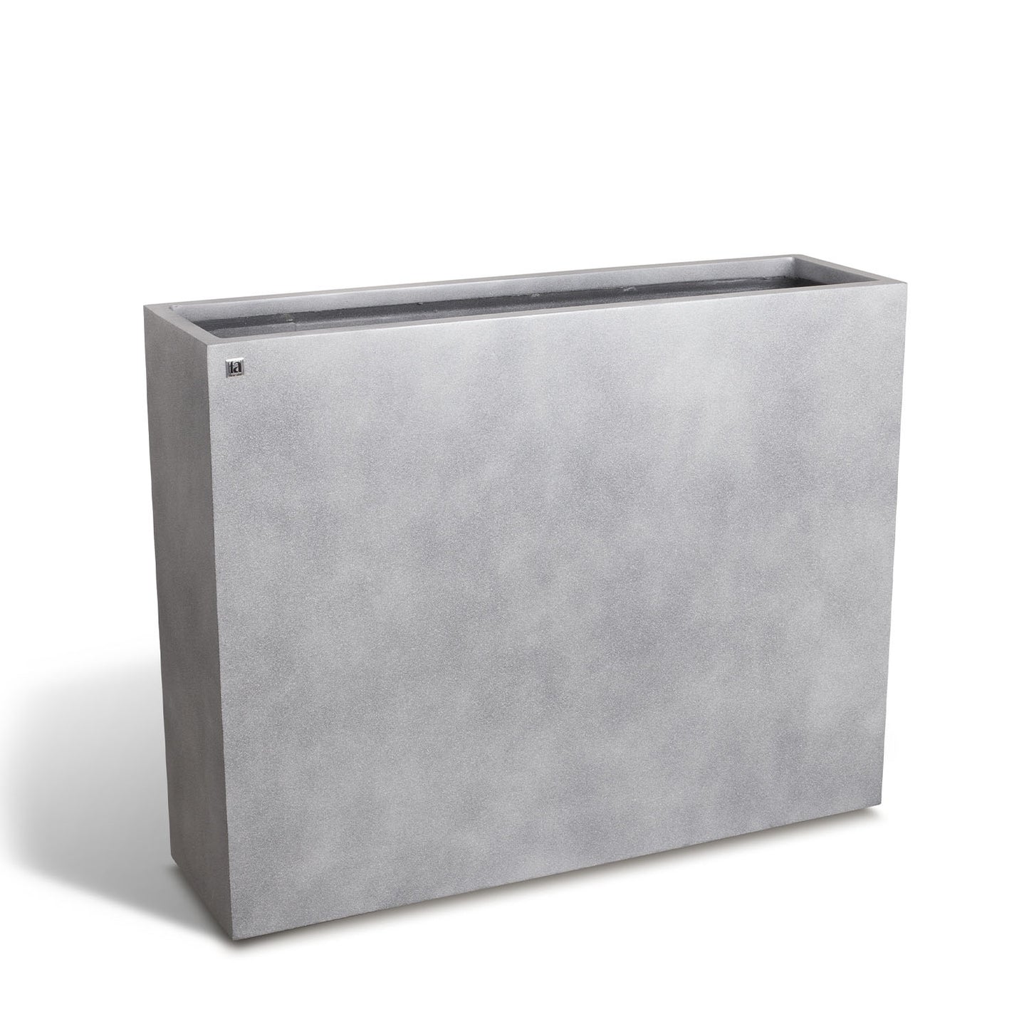 Division Lite Raumteiler mit Rollenaufnahme, 90 x 25 x 70 cm, concrete steingrau