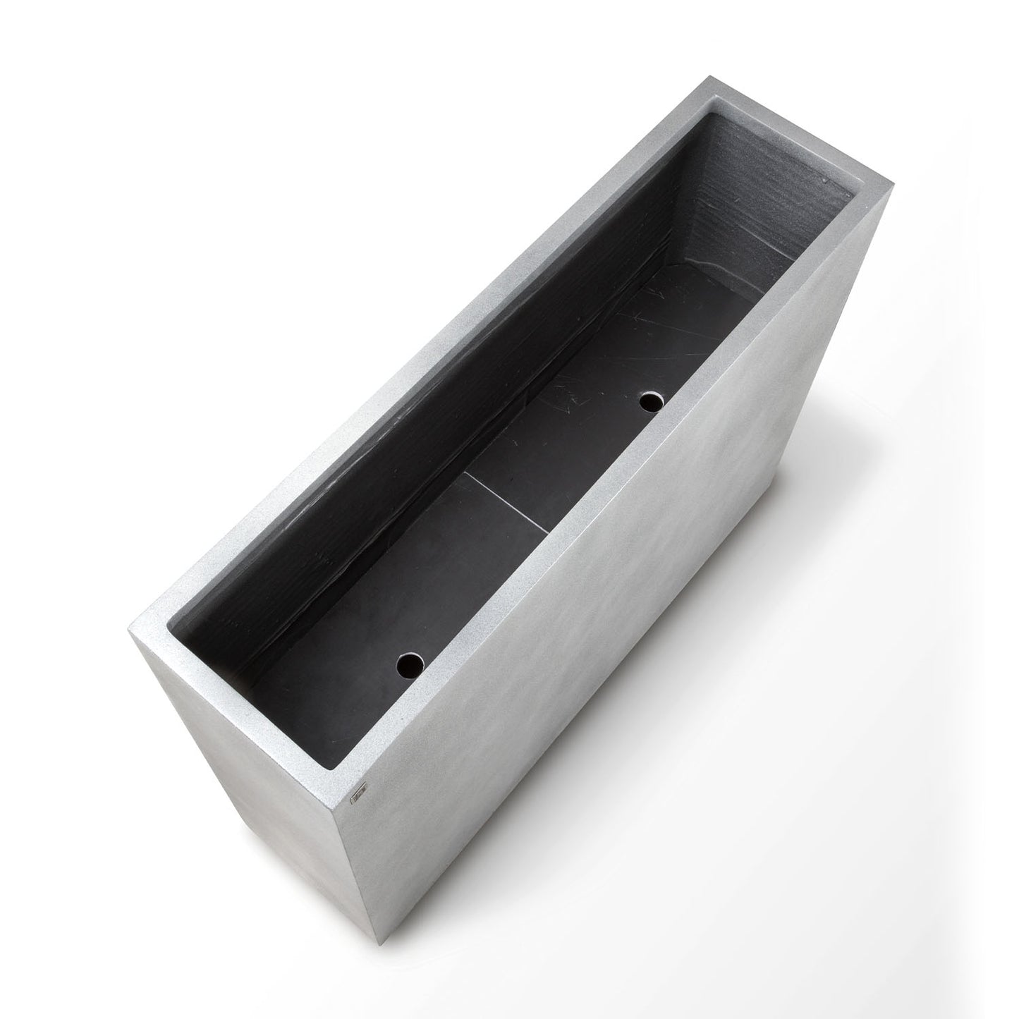 Division Lite Raumteiler mit Rollenaufnahme, 90 x 25 x 70 cm, concrete steingrau