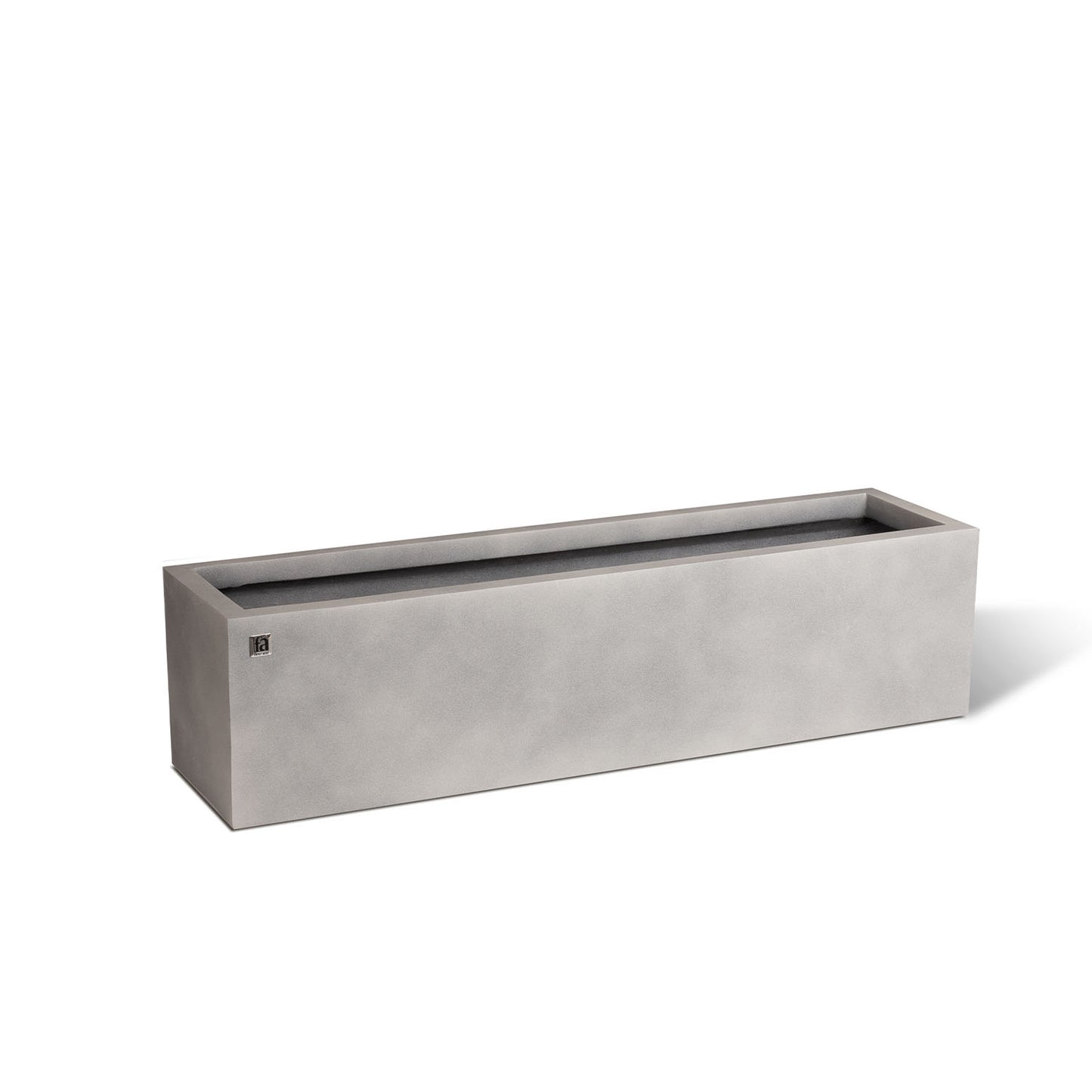 Division Lite Blumenkasten, 80 x 20 x 20 cm, concrete steingrau
