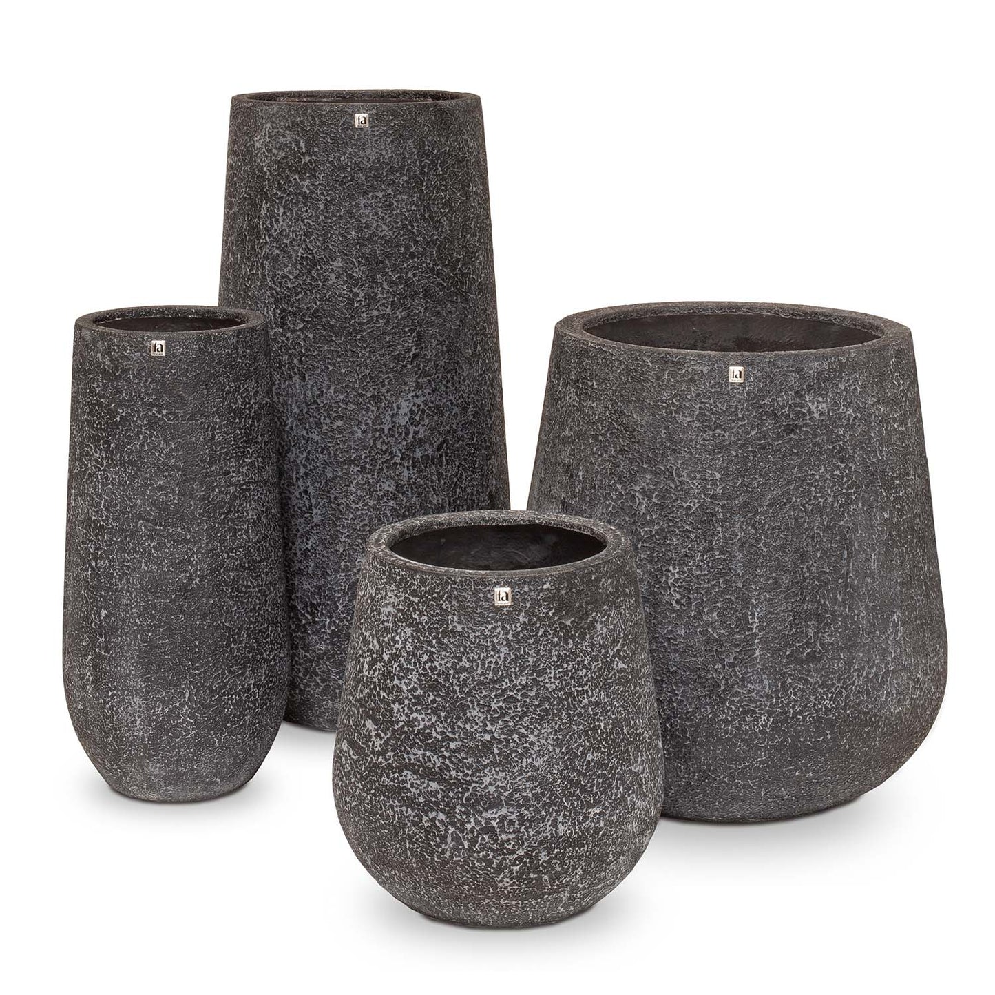 Artic Stone Pflanzgefäß, Ø 63 cm, Höhe 68 cm, Stein-optik