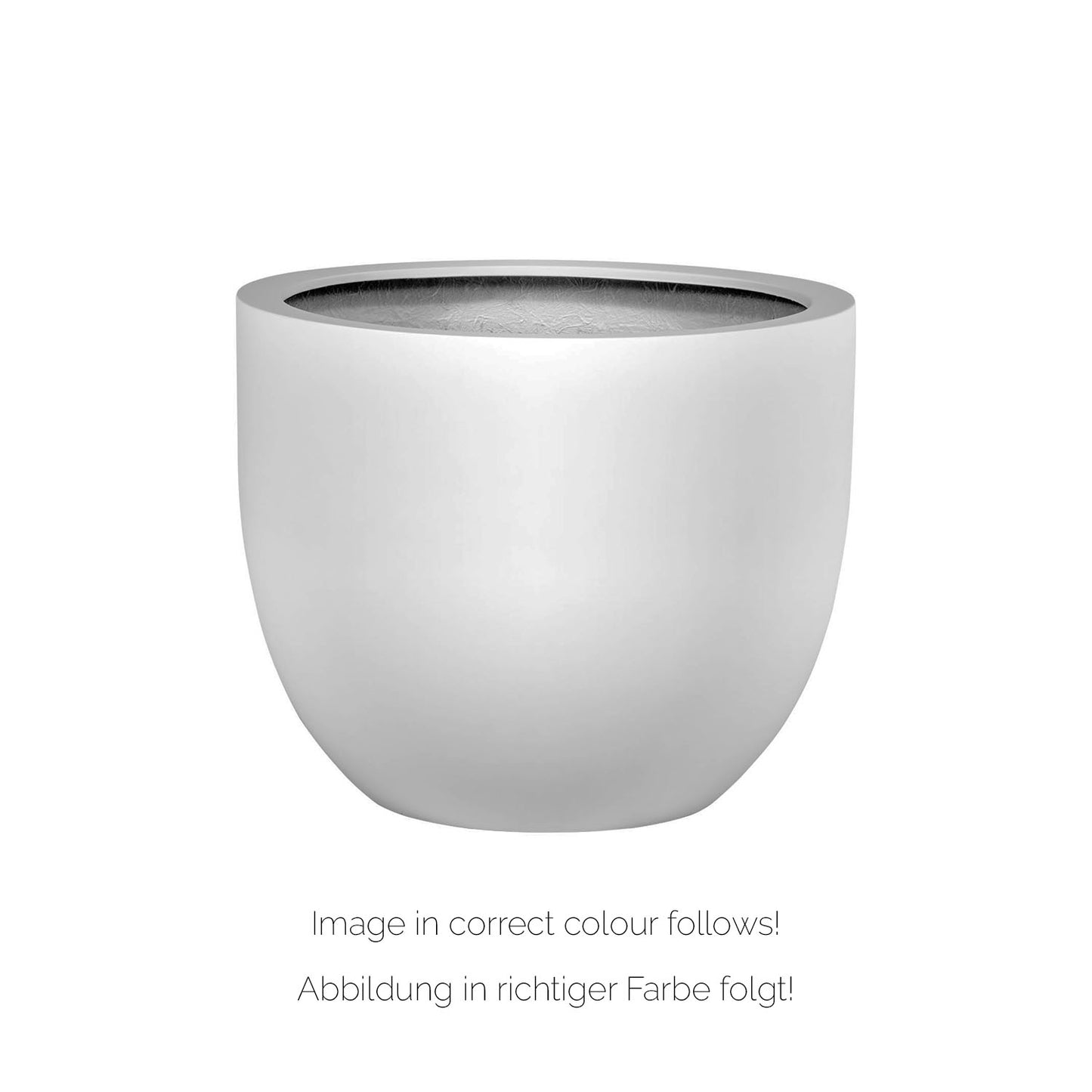 New Tribeca Shape Pflanzgefäß classic, Ø 55 cm, Höhe 46 cm, olivgrau
