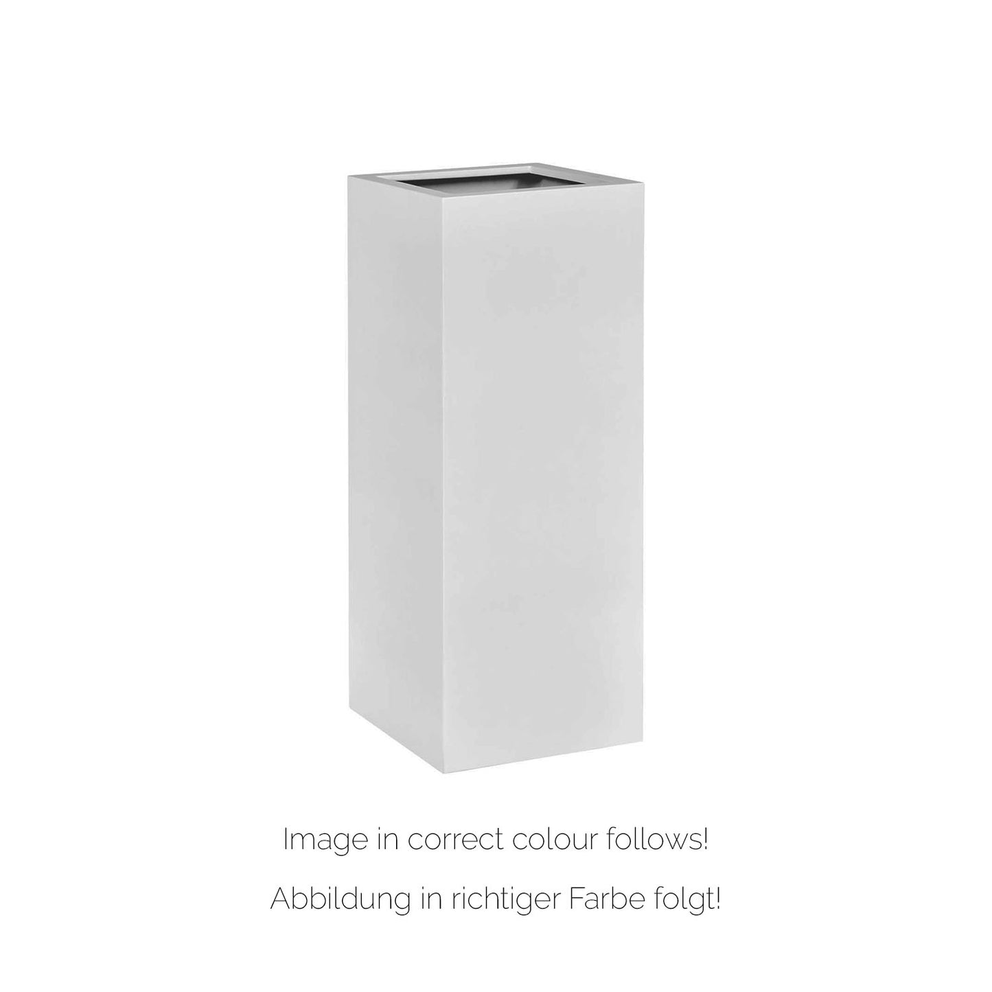 Tribeca Block Pflanzsäule 40x40/90 cm, granit olivgrau