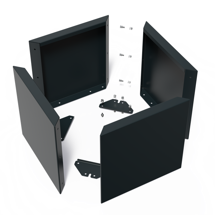 Largo Stahl beschichtet Plug & Play