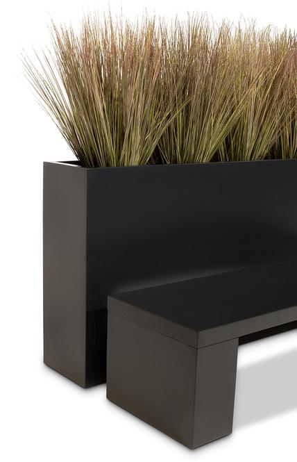 Tribeca Bank 160 cm, anthrazit