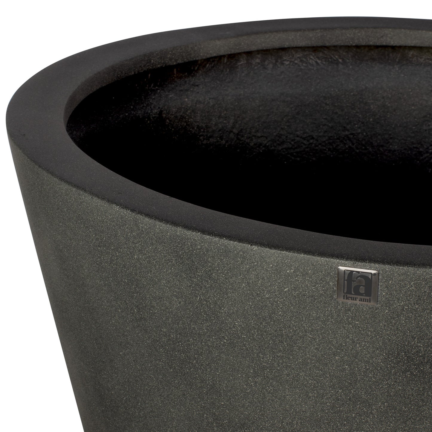Conical Pflanzgefäß, Ø 58 cm, Höhe 50 cm, concrete anthrazit