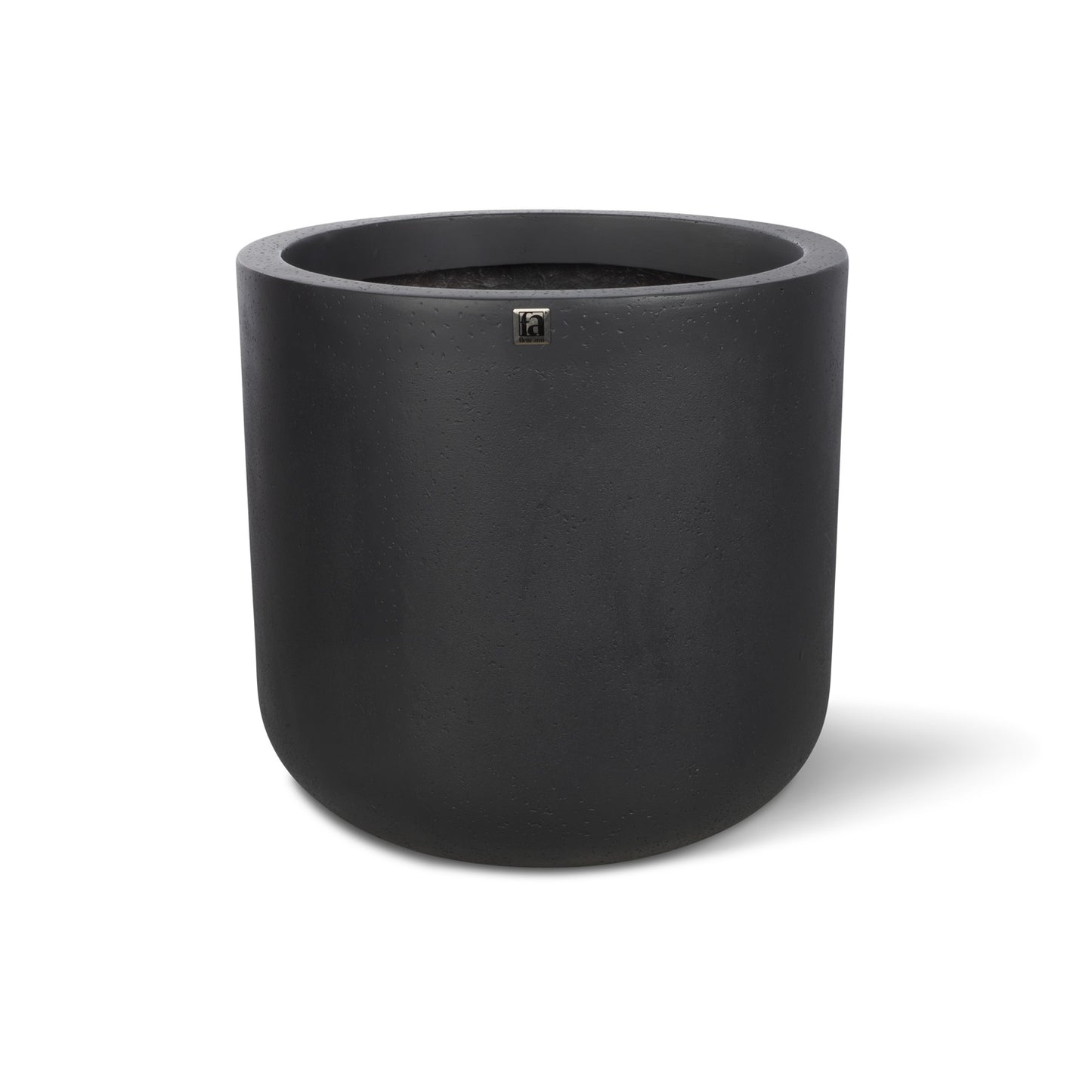Corum Pflanzgefäß, Ø 39 cm, Höhe 37 cm, concrete anthrazit