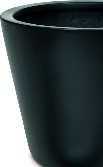 Conical Pflanzgefäß, Ø 50 cm, Höhe 40 cm, anthrazit