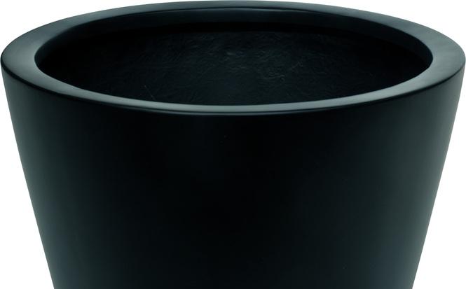 Conical Pflanzgefäß, Ø 58 cm, Höhe 50 cm, anthrazit
