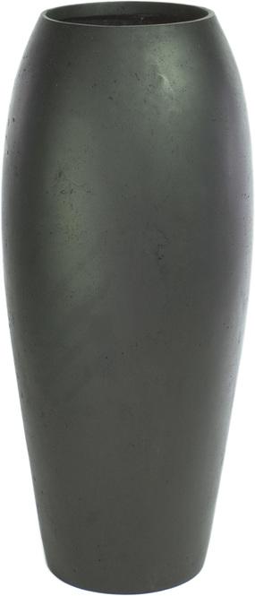 Polystone Essence Pflanzgefäß, Ø 39 cm, Höhe 90 cm, anthrazit