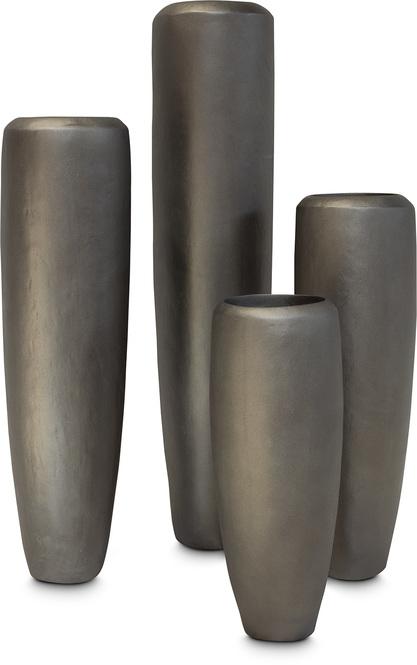 New Loft Bodenvase, Ø 34 cm, Höhe 150 cm, anthrazit