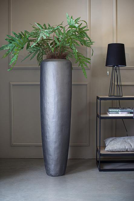 New Loft Bodenvase, Ø 34 cm, Höhe 150 cm, anthrazit