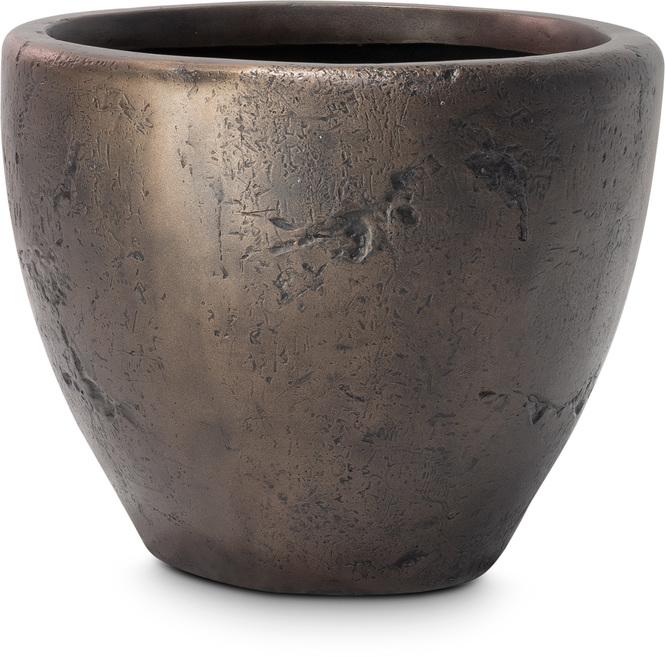 Magnifico Pflanzgefäß, Ø 47 cm, Höhe 40 cm, antik bronze
