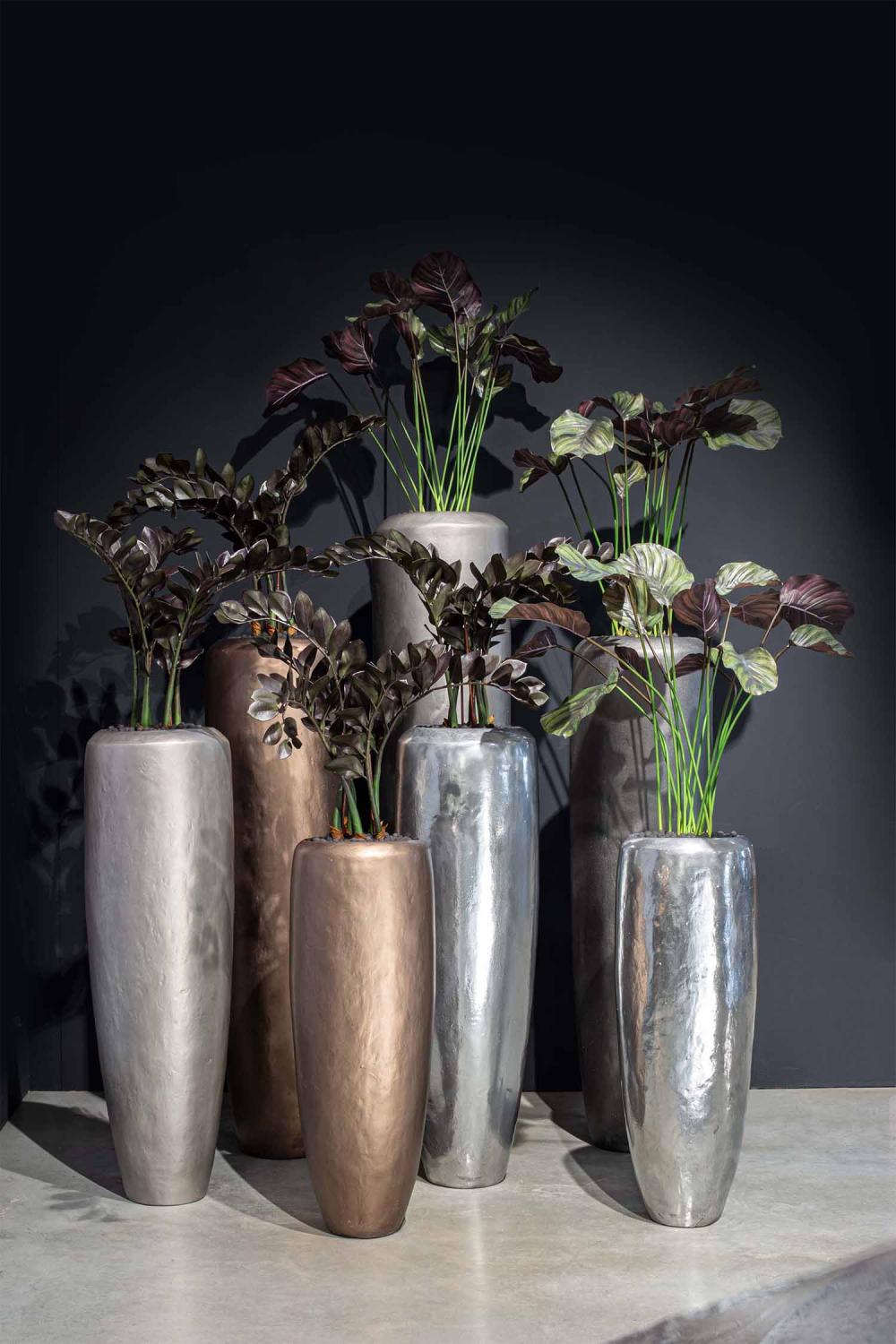 New Loft Bodenvase, Ø 31 cm, Höhe 100 cm, bronze
