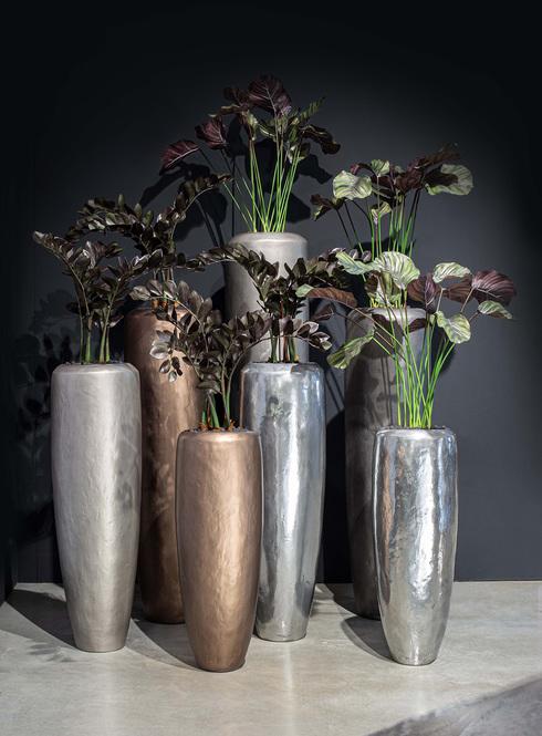 New Loft Bodenvase, Ø 32 cm, Höhe 120 cm, bronze