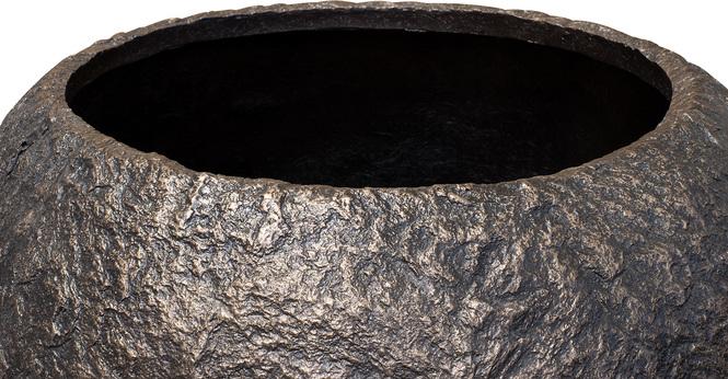 Rocky Pflanzkugel, Ø 60 cm, Höhe 43 cm, bronze