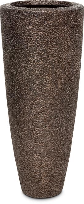 Coral Pflanzvase, Ø 37 cm, Höhe 90 cm, bronze-patina