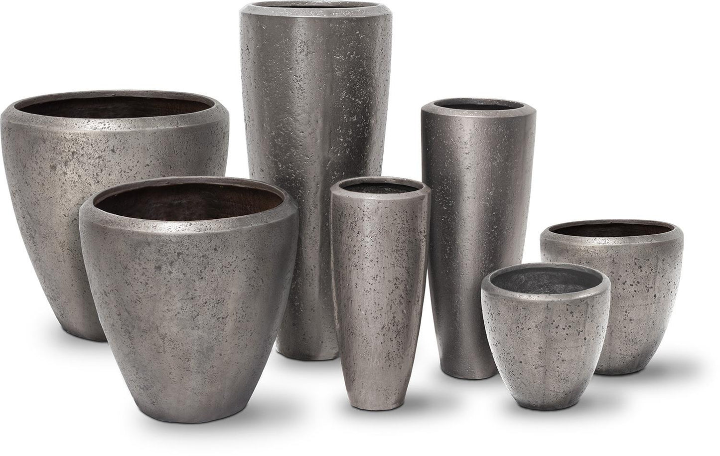 Grace Pflanzvase, Ø 37 cm, Höhe 90 cm, champagner