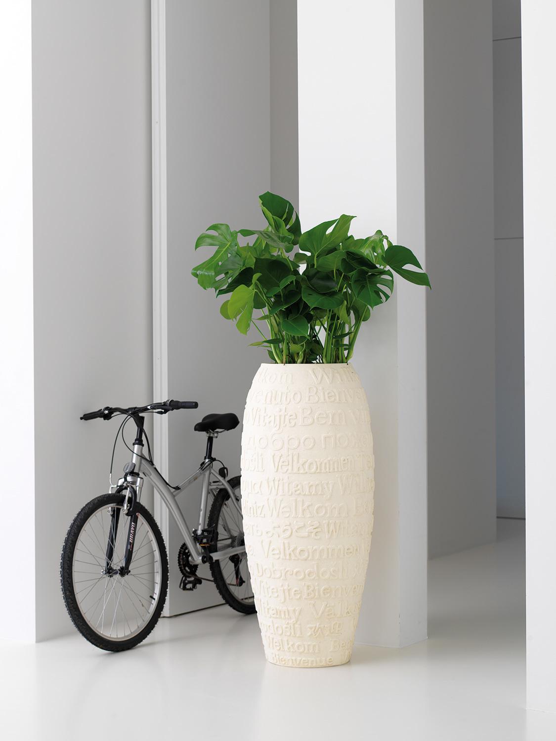 Welcome Bodenvase, Ø 52 cm, Höhe 120 cm, natur