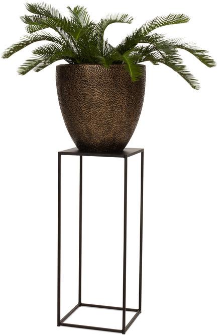 Coral Pflanzgefäß, Ø 50 cm, Höhe 50 cm, bronze-patina