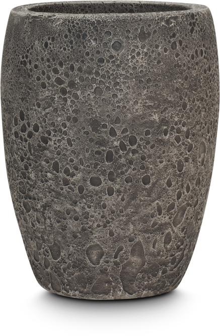 Lava Pflanzgefäß, Ø 29 cm, Höhe 38 cm, grey-wash