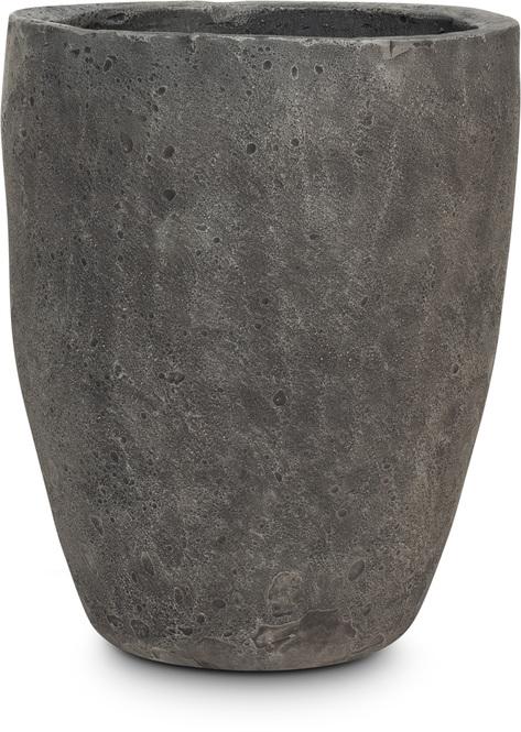 Lava Pflanzgefäß, Ø 44 cm, Höhe 53 cm, grey-wash