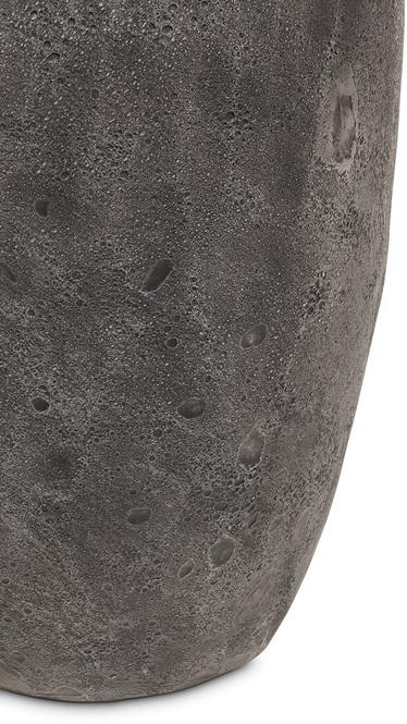 Lava Pflanzgefäß, Ø 44 cm, Höhe 53 cm, grey-wash