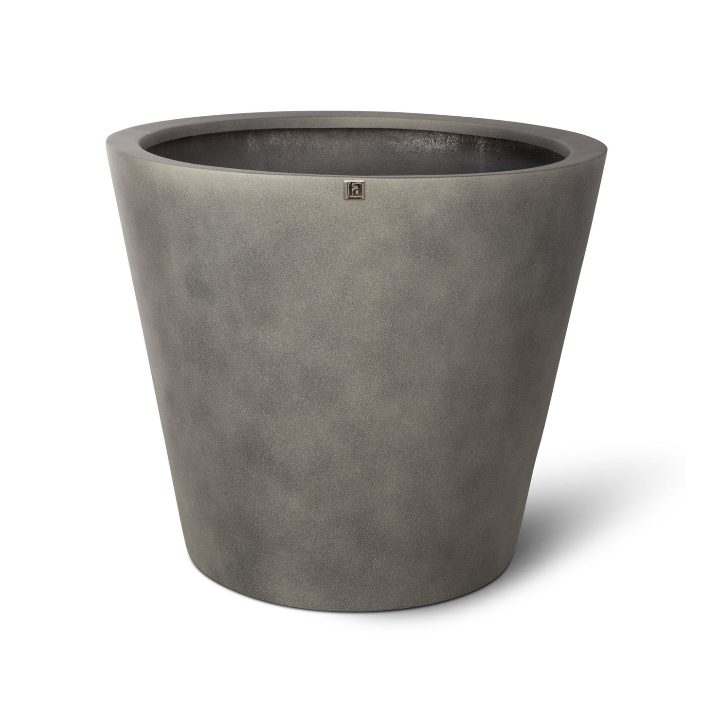 Conical Pflanzgefäß, Ø 58 cm, Höhe 50 cm, concrete steingrau
