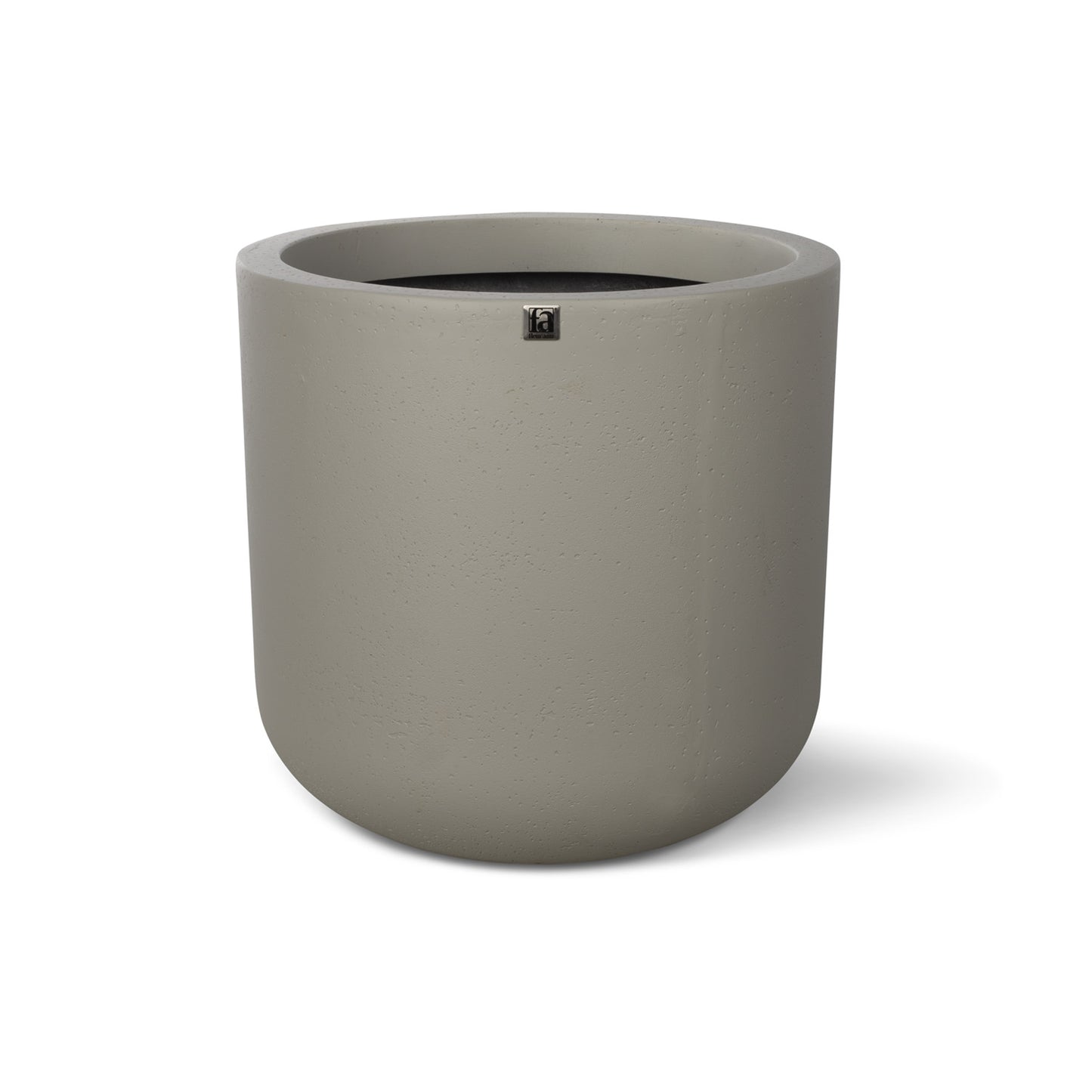 Corum Pflanzgefäß, Ø 39 cm, Höhe 37 cm, concrete steingrau