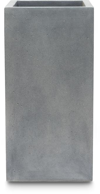 Polystone Tower Pflanzsäule, 35 x 35 x 70 cm, grau