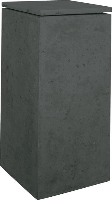 Polystone Tower Pflanzsäule, 35 x 35 x 70 cm, anthrazit