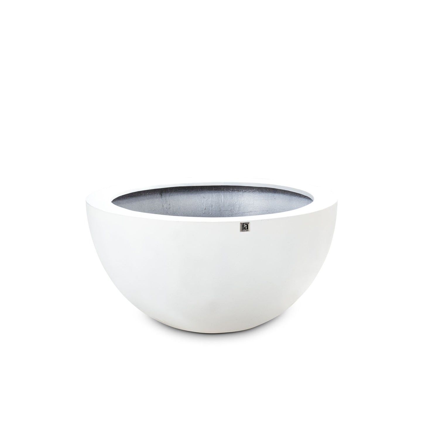 New Tribeca Shape Pflanzschale, Ø 33 cm, Höhe 16 cm, weiß