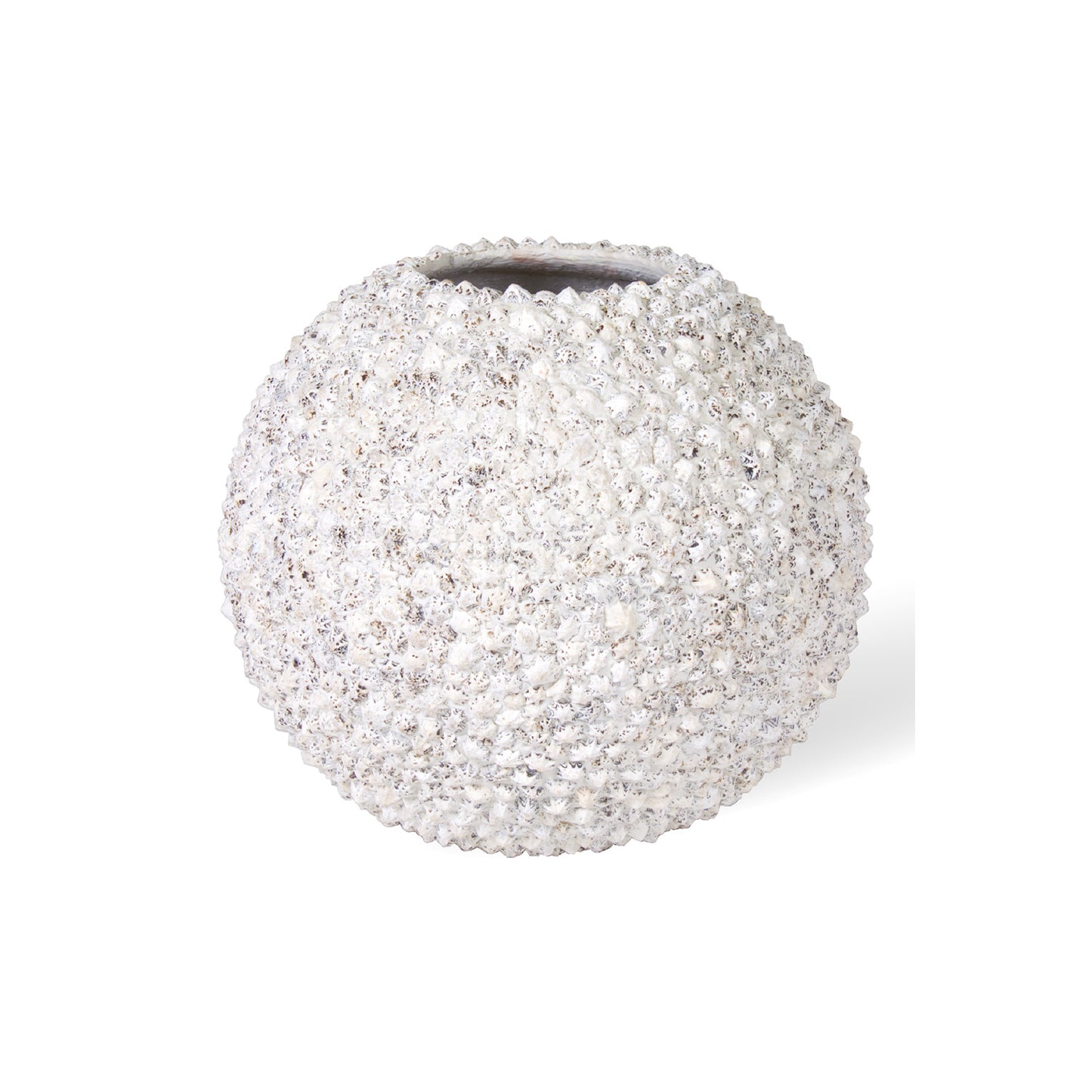 Beach Pflanzgefäß, Ø 50 cm, Höhe 40 cm, Muschel weiß